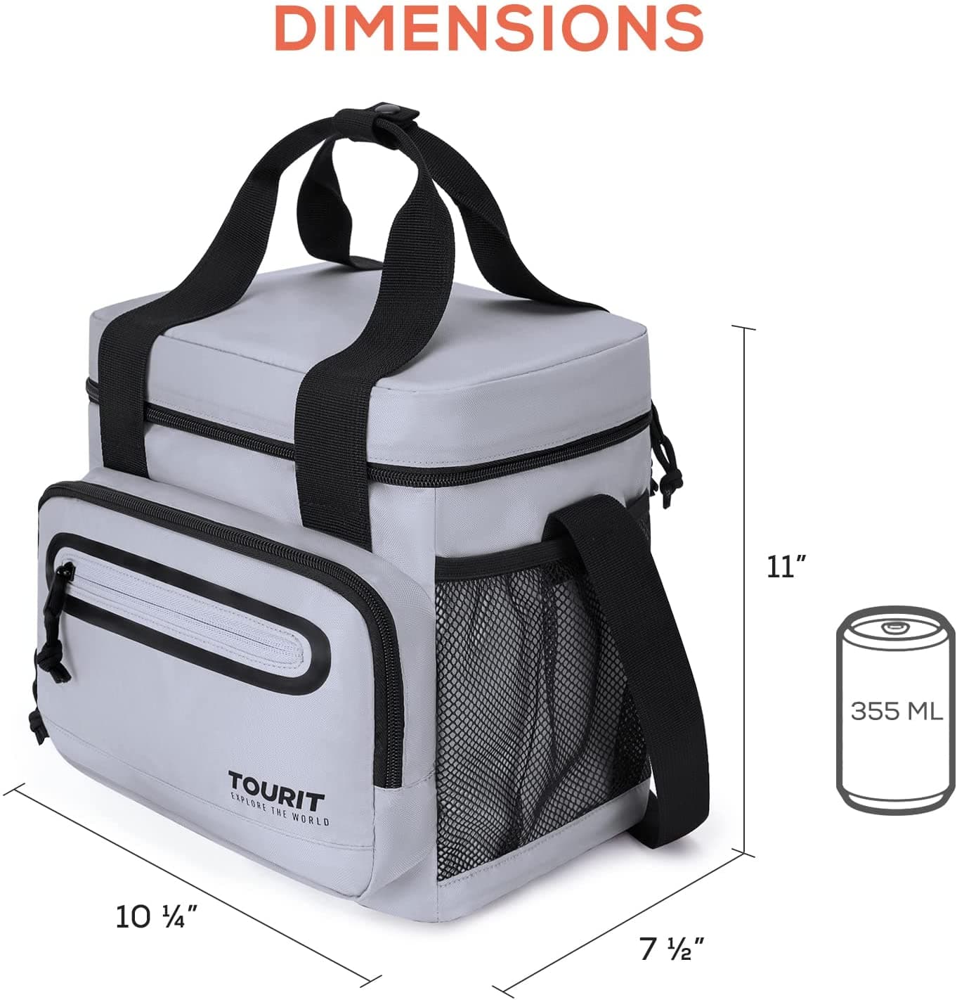 Insulated lunch fashion carrier