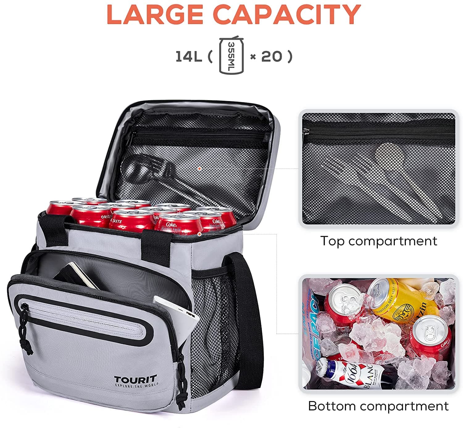 Large shops lunch box cooler